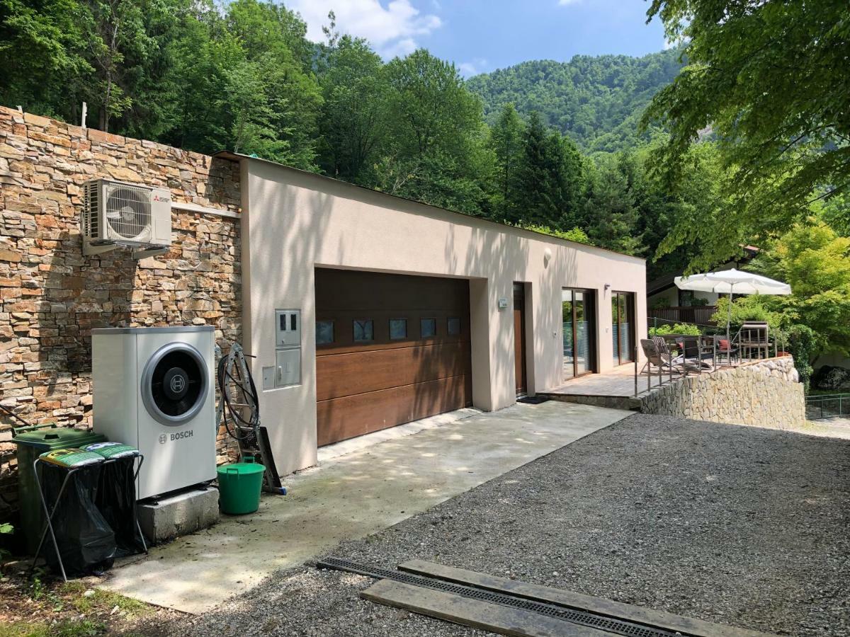 Nature View House With Sauna Tolmin Exterior foto