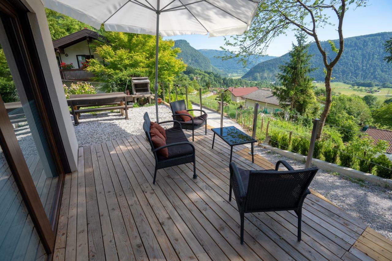 Nature View House With Sauna Tolmin Exterior foto